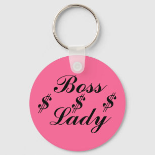 Baas Lady, $, $, $, $, Sleutelhanger