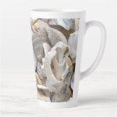 Baas Lady Zand Dollar Zeeschelpen Latte Mok (Rechts)