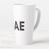 baas latte mok (Rechterhoek)