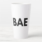 baas latte mok (Voorkant)