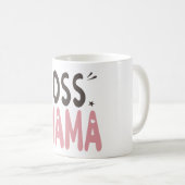 Baas Mama - Cadeau Idee voor Mam Koffiemok (Voorkant rechts)