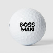 Baas-Man Golfballen (Voorkant)
