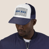 Baas Man Trucker Hoed Pet (In situ)