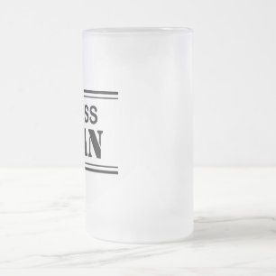 Baas Man, voorgevroren Mok