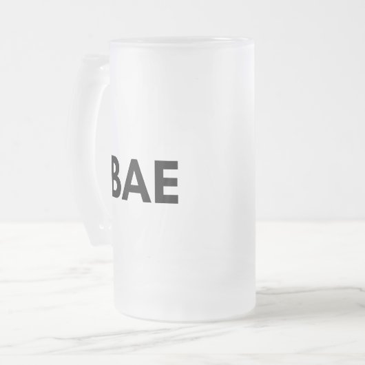 baas matglas bierpul (Voorkant links)