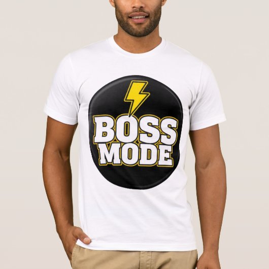 `Baas Modus T-Shirt (Voorkant)