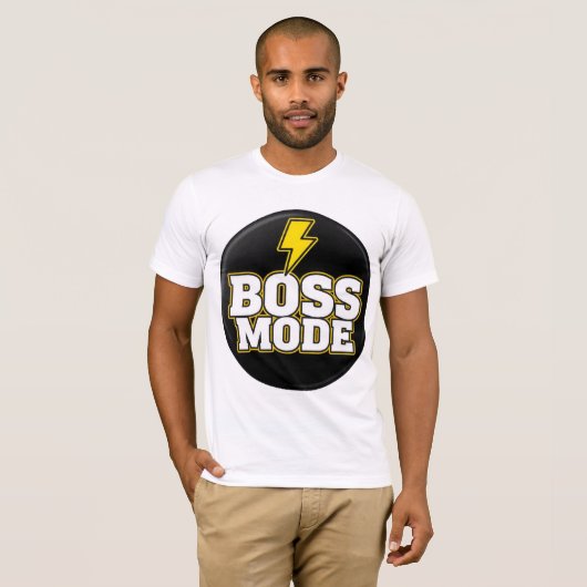 `Baas Modus T-Shirt (Voorkant volledig)