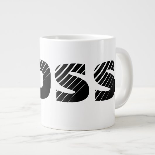 Baas-mok Grote Koffiekop (Voorkant rechts)