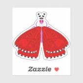 Baas Mot Sticker (Vel)