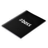Baas - notitieboek (Linkerzijde)