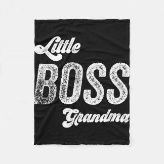 Baas Oma Baby Moederdag Fleece Deken