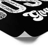 Baas Oma Baby Moederdag Poster (Hoek)