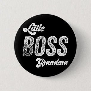 Baas Oma Baby Moederdag Ronde Button 5,7 Cm