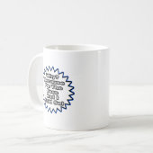 Baas...omdat ik het zei koffiemok (Voorkant links)
