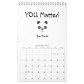Baas Panda Positieve offertes Agenda Kalender (Jan 2027)