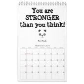 Baas Panda Positieve offertes Agenda Kalender (Feb 2026)