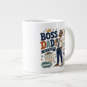 Baas Papa  Grote Koffiekop (Voorkant rechts)