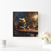 Baas Poeh Gedrukte Wandklok (Huis)