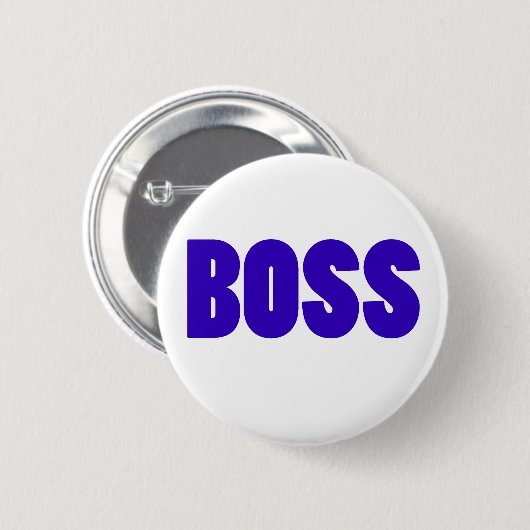 Baas Ronde Button 5,7 Cm (Voorkant /achterkant)