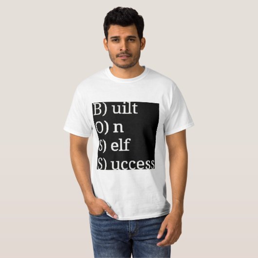 baas shirt (Voorkant volledig)