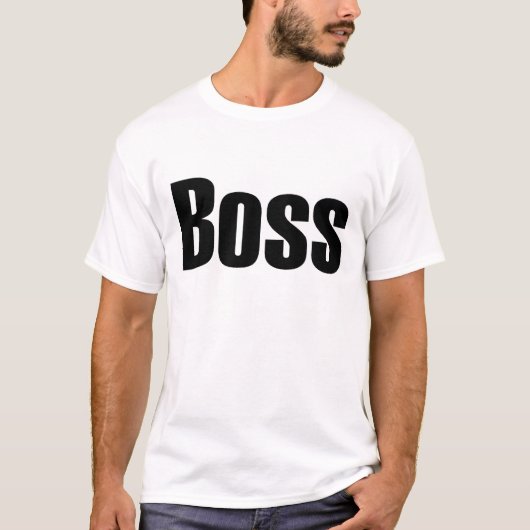 Baas T-shirt (Voorkant)