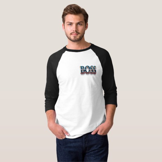 baas T-Shirt (Voorkant volledig)