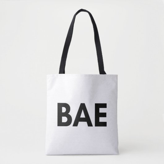 baas tote bag (Voorkant)