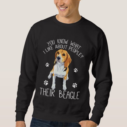 Baas van Beagle Hond Beagle Hond Trui (Voorkant)