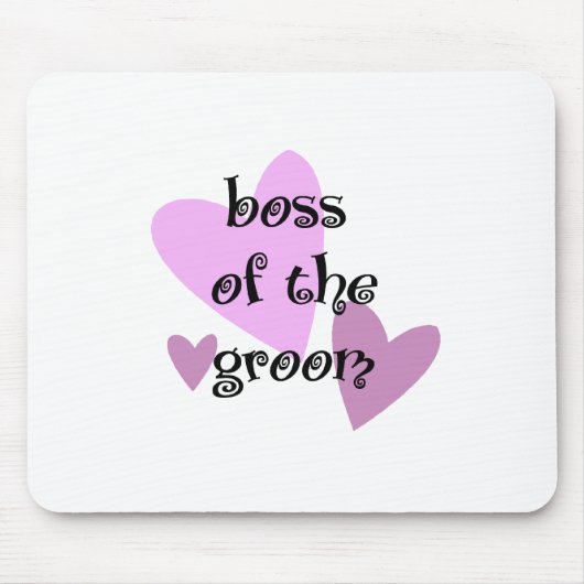 Baas van de Groom Muismat (Voorkant)