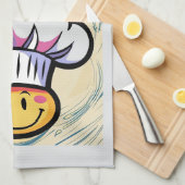 Baas van de keuken & WiFi Funny Keuken Handdoek (Quarter Fold)