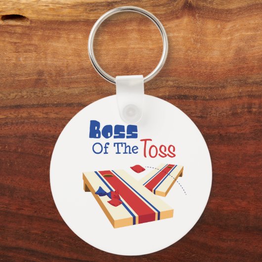Baas van de Toss Sleutelhanger (Voorkant)