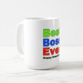 Baas van het jaar Beste baas ooit Koffiemok (Voorkant links)