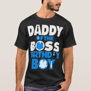 Baas Verjaardag Meisje Baby Familie Feest T-shirt