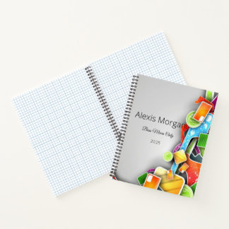 Baas verplaatst dagelijkse planner notitieboek