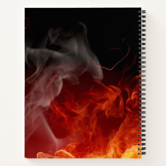 Baas verplaatst dagelijkse planner notitieboek (Achterkant)