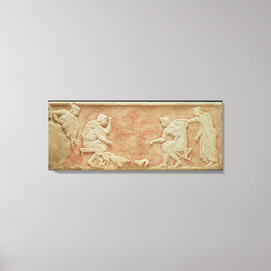 Baas voor dieren canvas afdruk (Voorkant)