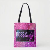 Baas Vrouw All-Over-Print Tote Bag (Voorkant)