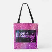 Baas Vrouw All-Over-Print Tote Bag (Achterkant)