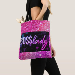 Baas Vrouw All-Over-Print Tote Bag