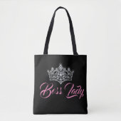 Baas Vrouw All-Over-Print Tote Bag (Voorkant)