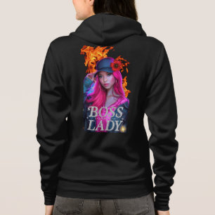 Baas Vrouw Vuur Hoodie