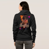 Baas Vrouw Vuur Hoodie (Achterkant volledig)