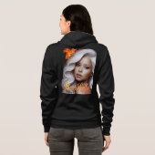 Baas Vrouw Vuur Hoodie (Achterkant volledig)