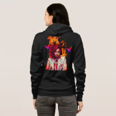 Baas Vrouw Vuur Hoodie (Achterkant volledig)
