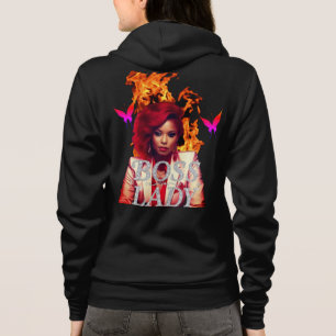 Baas Vrouw Vuur Hoodie