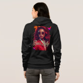 Baas Vrouw Vuur Hoodie (Achterkant volledig)