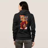 Baas Vrouw Vuur Hoodie (Achterkant volledig)