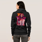 Baas Vrouw Vuur Hoodie (Achterkant volledig)