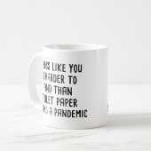 Baas zoals jij is moeilijker te vinden dan toiletp koffiemok (Voorkant links)