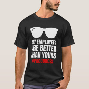 Baasdag Personeel Waardering Kantoor Mannen & Vrou T-shirt